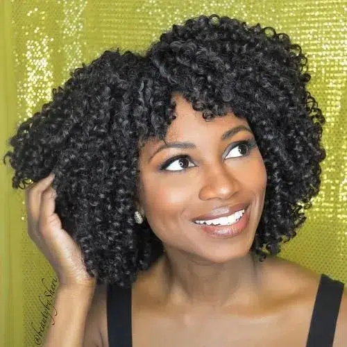 Curly Crochet Bob