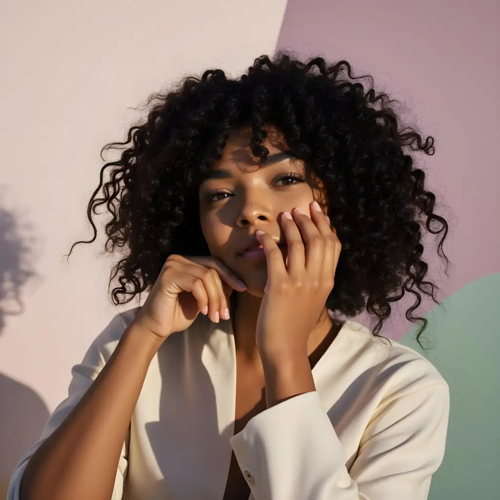 Curly Crochet Bob 