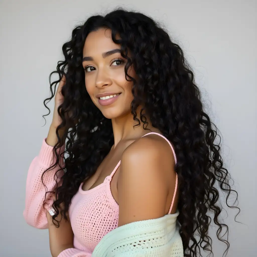 Long Wavy Crochet Hair