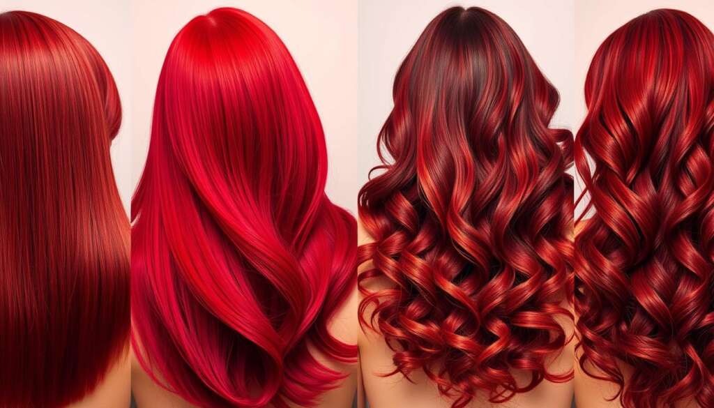 shades of red for hair