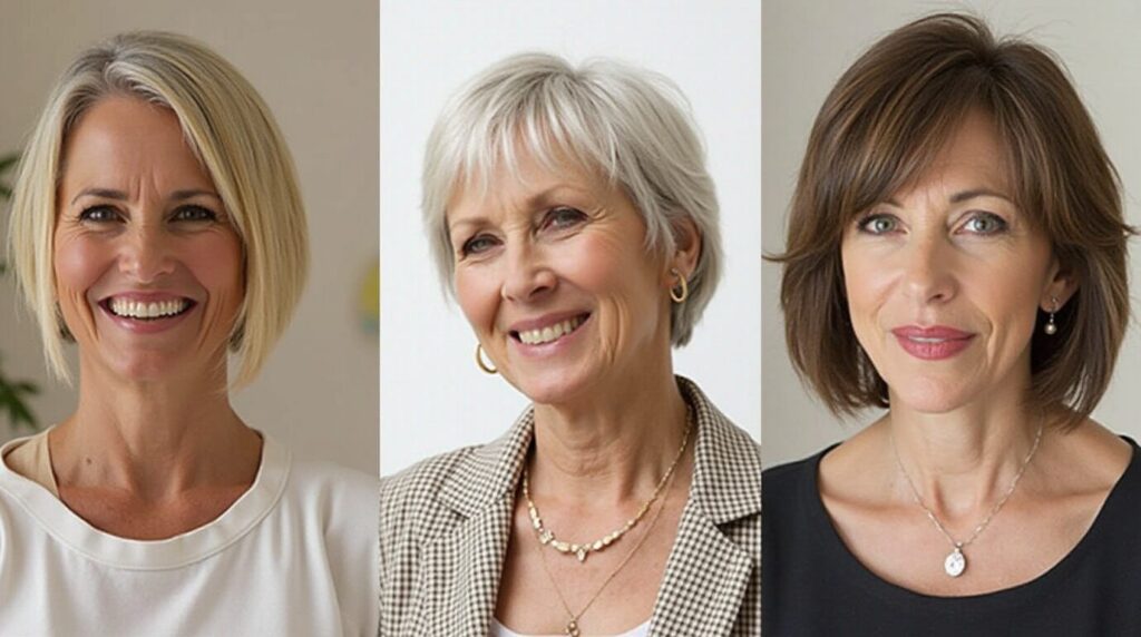 hairstyles for women over 60 with thin hair